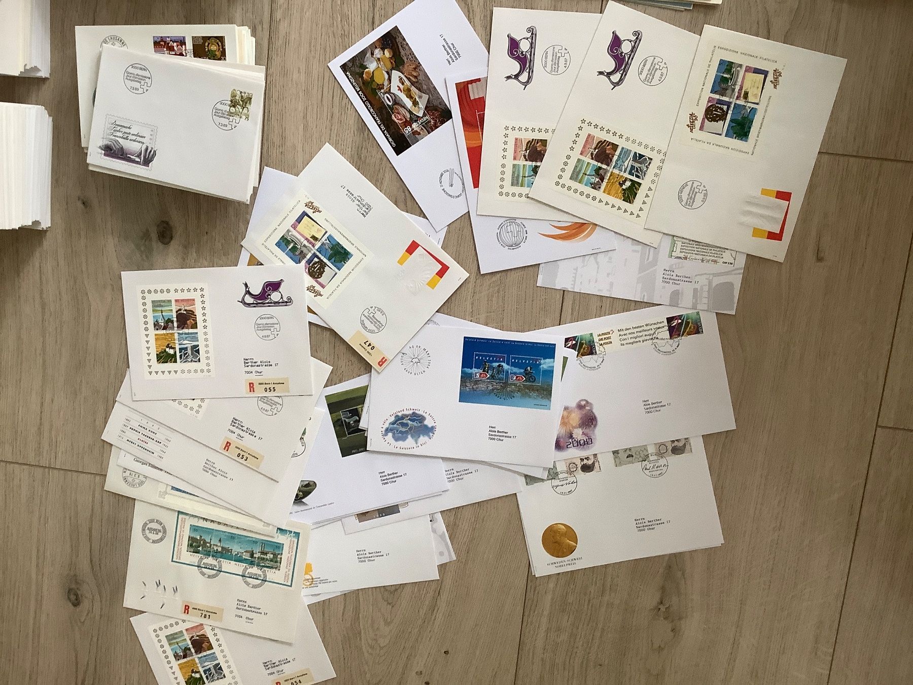 Tutti i francobolli: Über 1500 FDC Schweiz 1963 - 2009 – Usato da St. Gallen venduto da herbrig2 1