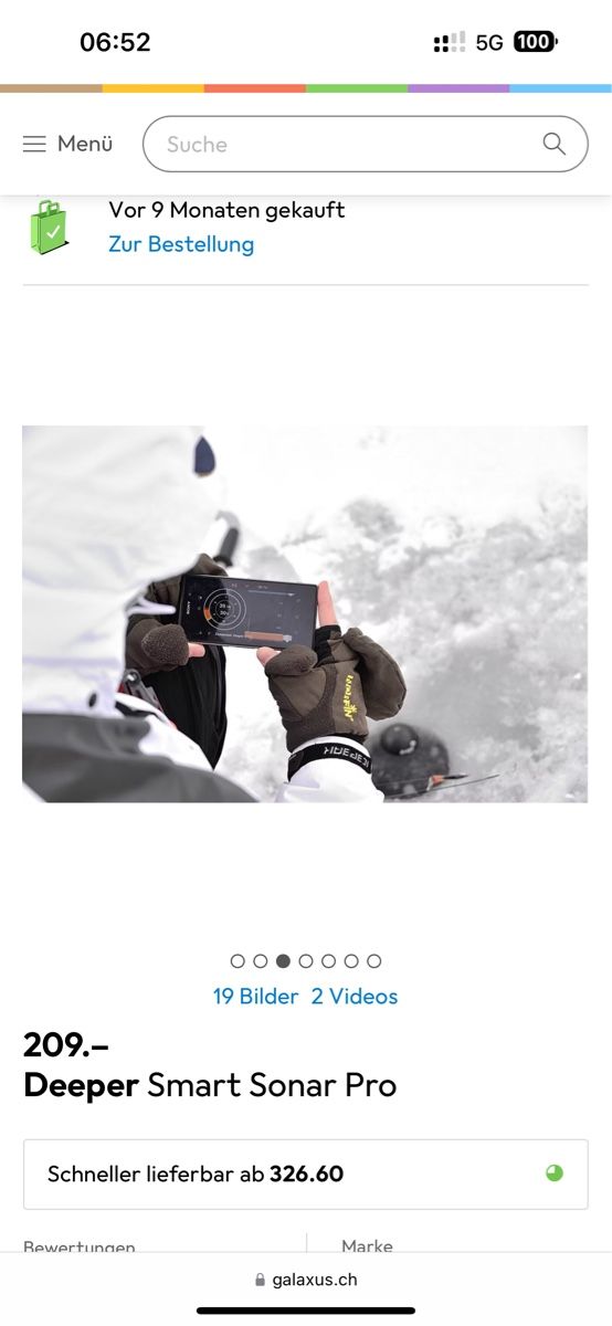 Deeper Accessoires: Echolot Deeper smart Sonar Pro – Neuf (Voir description) à Eggenwil par Manu_offic 5