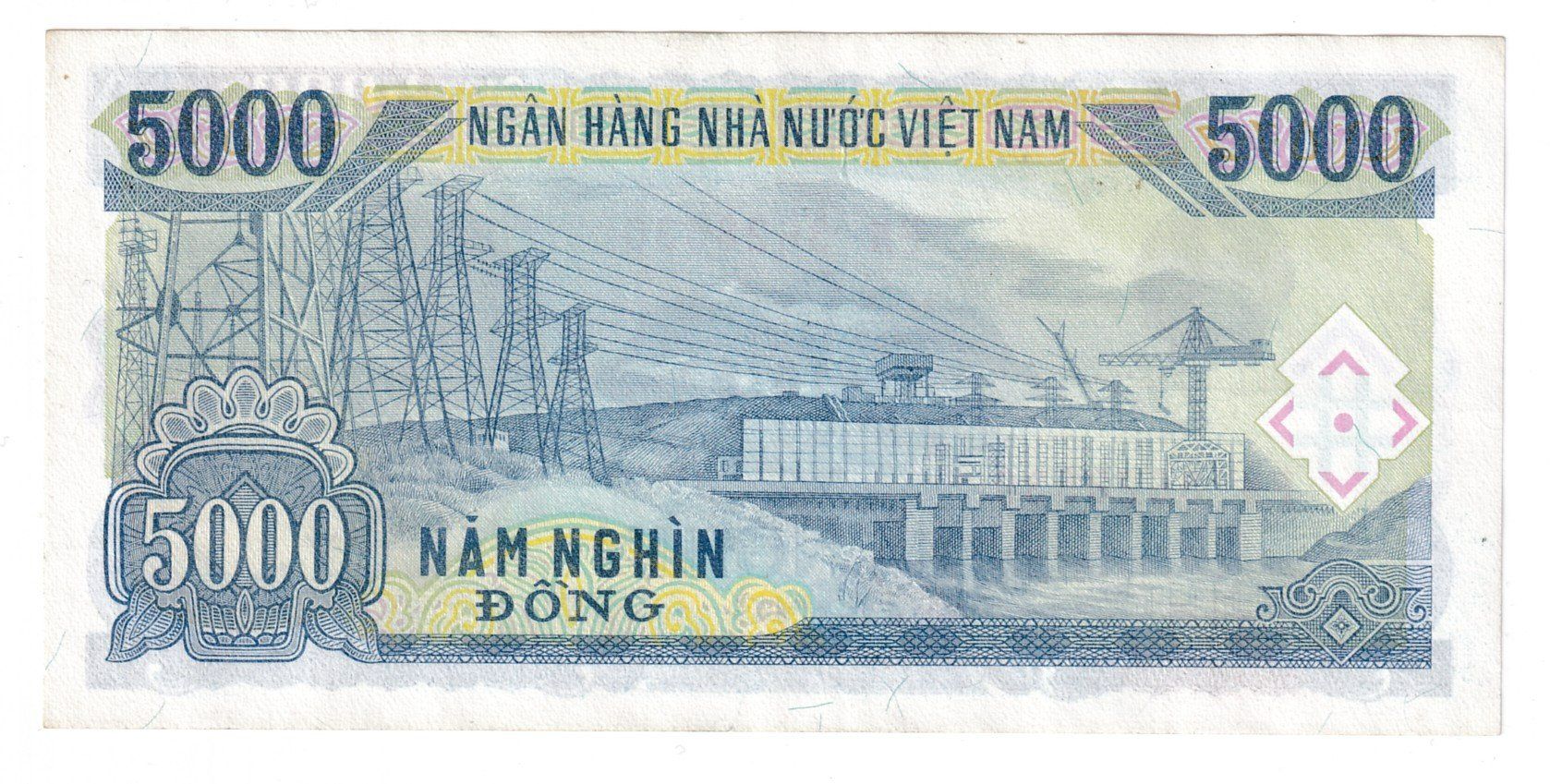 Banconote: Vietnam 5000 Dong 1991unz – Nuovo (secondo la descrizione) da Neuchâtel venduto da karlpierrino 1