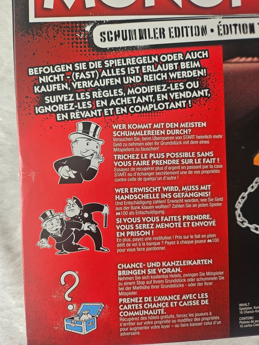 Hasbro Giochi: Monopoly Schummler Edition – Usato da Bettlach venduto da Anschyellie 2