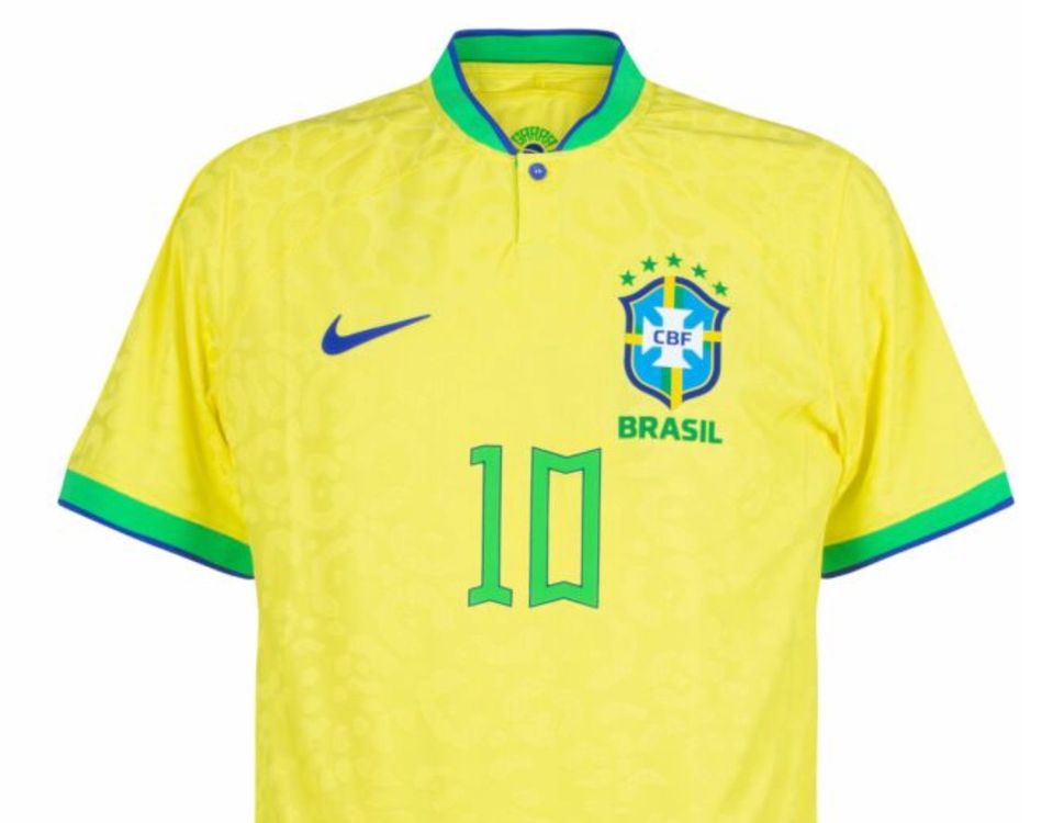 Nike Brasilien Home Supporter Trikot NEYMAR 10 WM22 / XL