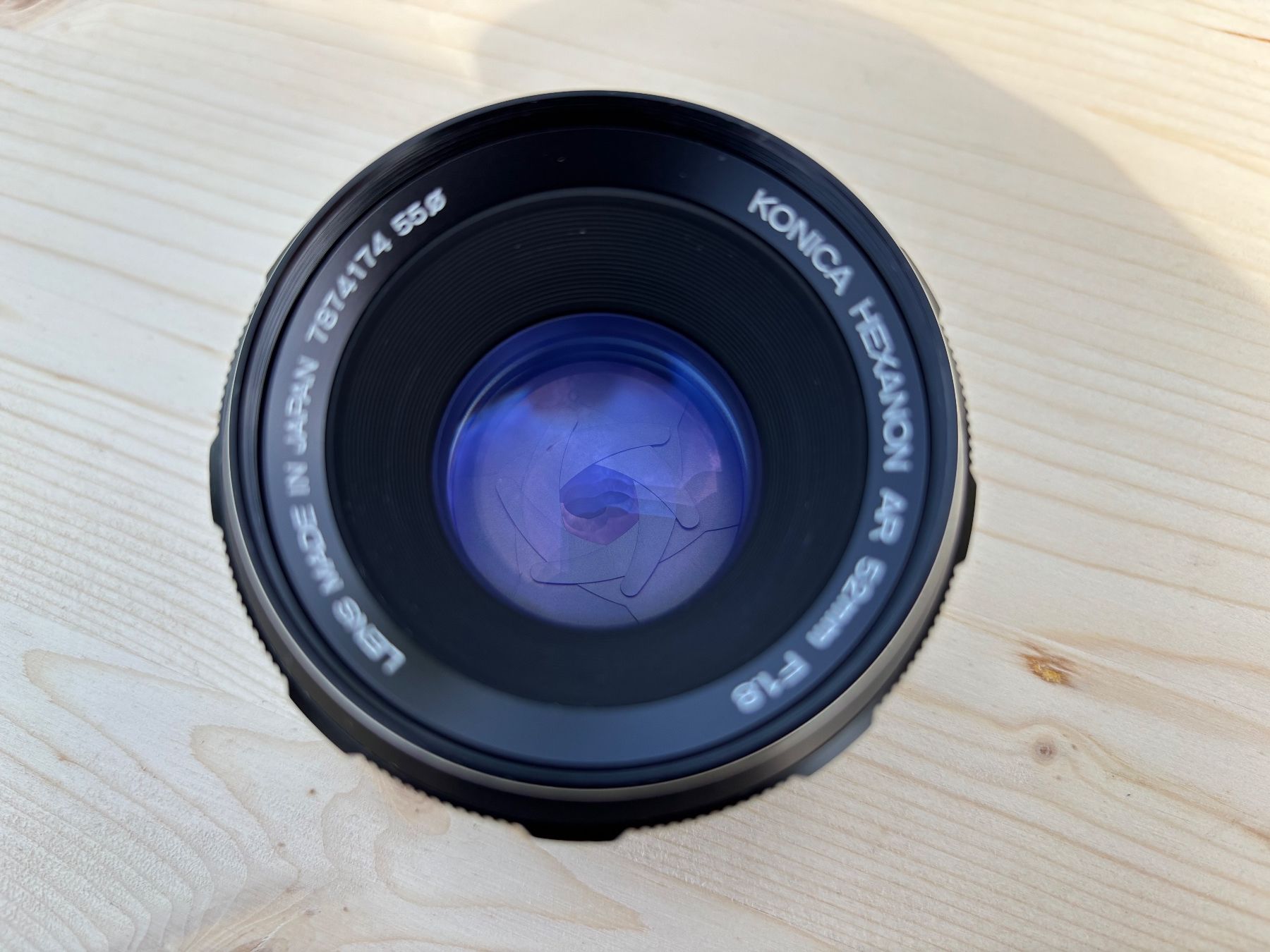 Konica Objectifs: Konica Hexanon AR 52mm F1.8 – D'occasion à Feldbach par Olive1 3