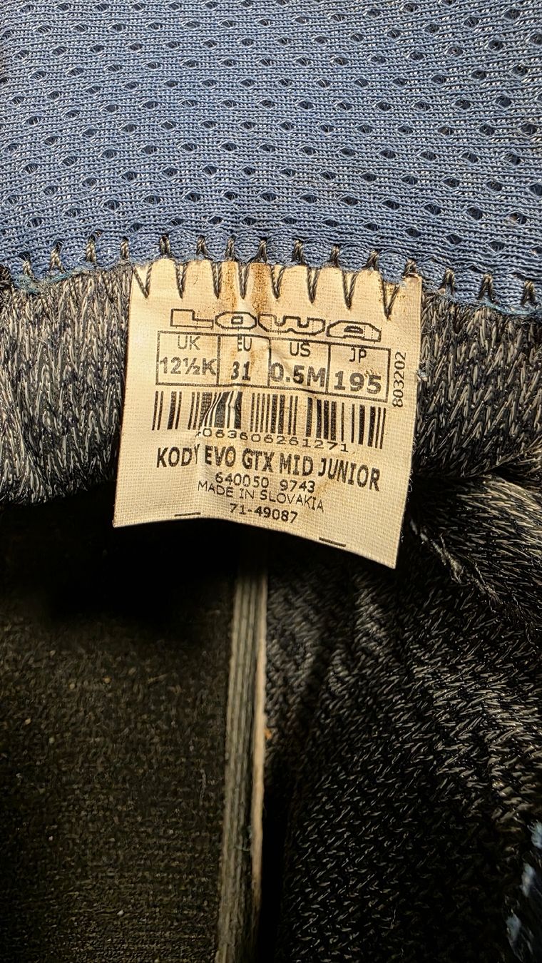 Lowa Scarpe per ragazzi: Lowa Kody Evo GTX, Wanderschuhe, Gr. 31 – Usato da Fällanden venduto da worldnomad 3