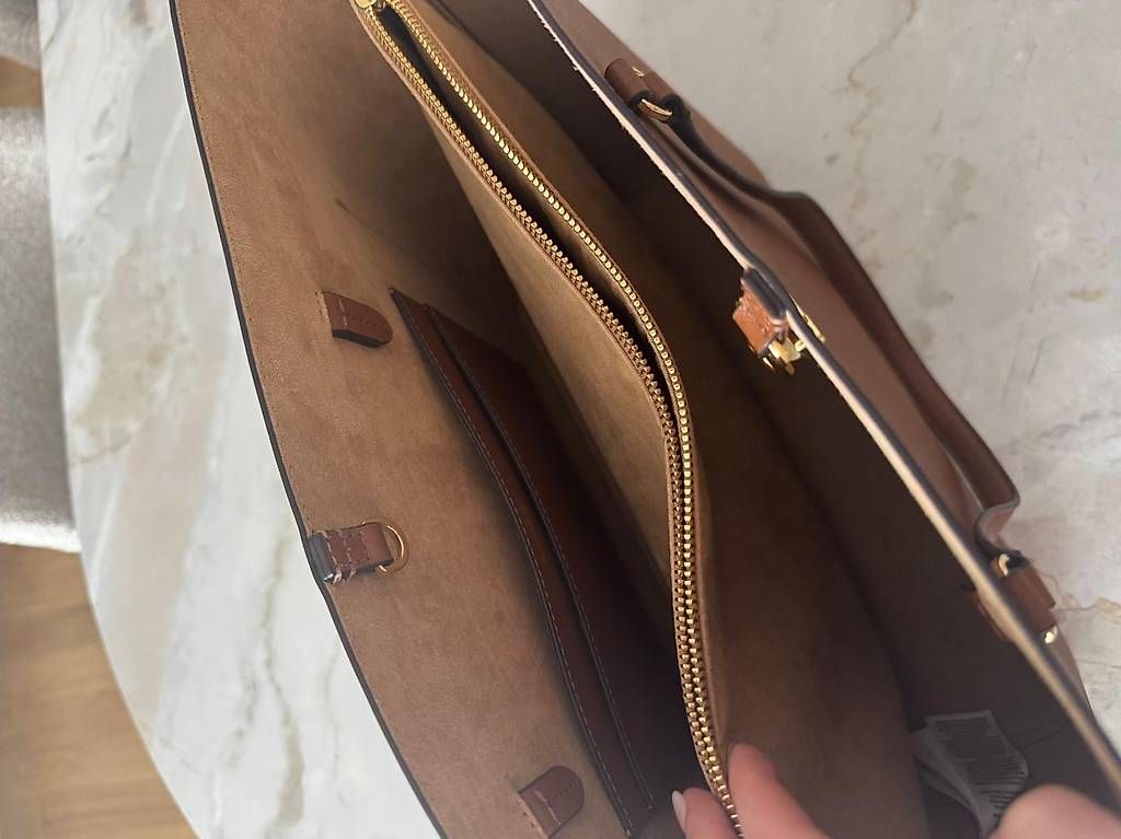 Ralph Lauren Borse da donna: Lauren Ralph Lauren Leder Shopper – Nuovo (secondo la descrizione) da Chur venduto da Angela2000000 2