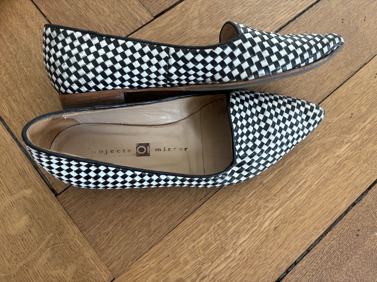 Scarpe da donna: Karierte Schuhe Objects Mirror Gr. 36 (36.5) – Usato da Zürich venduto da triangular 7