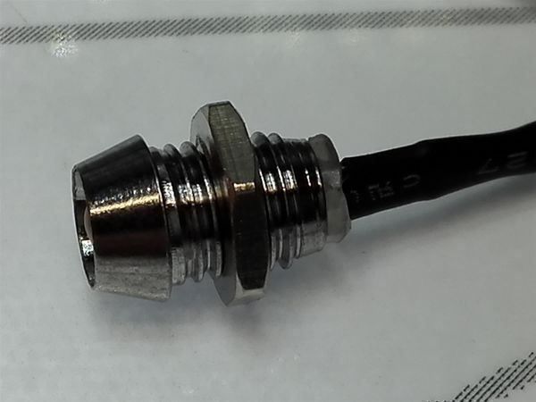 Componenti elettronici: LED 3mm verkabelt, im Halter, blau – Nuovo (secondo la descrizione) da Luzern venduto da Salefactory 2