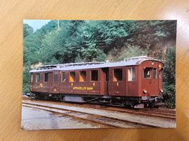 Postkarte Appenzeller Bahn AB Dieseltriebwagen ABDm 2/4 56