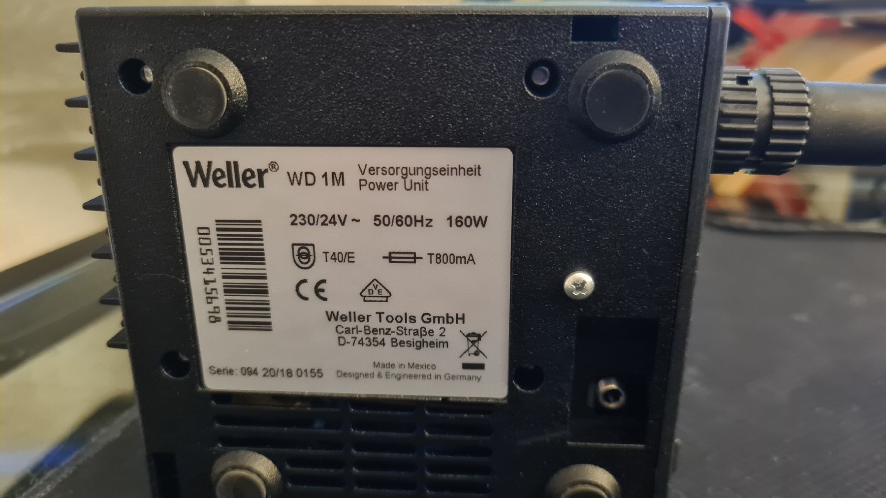 Weller Löten & Schweissen: Fer à souder Weller multi function WD 1M avec panne WMRP 55W – Gebraucht aus Domdidier von  2