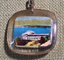 N624 Alter Schlüsselanhänger Le Bouveret / Le Port Genfersee