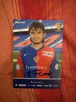 Beg Ferati Unterschriebenes Bild FC Basel Grösse 15x10 cm