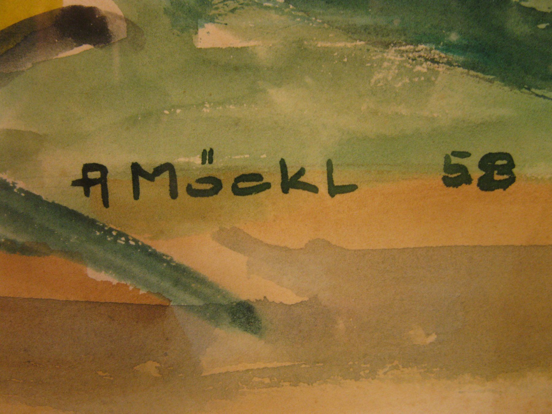 Dipinti: Original Aquarell- Stilleben – Usato da Altstätten venduto da antikundart 3