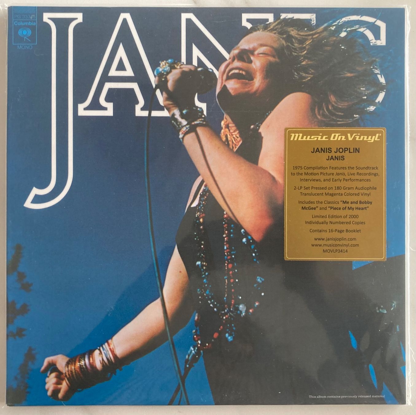 Dischi in vinile: JANIS JOPLIN - JANIS – Nuovo e nell'imballaggio originale da Poliez-Pittet venduto da Newtown-Records