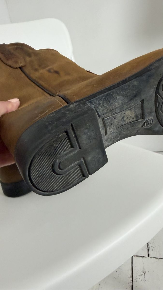 Damenschuhe: Western Boots brown leather size 39 – Gebraucht aus Knonau von Grapesvintage 6