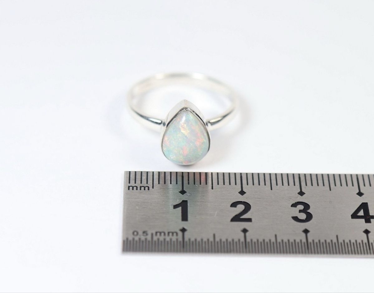 Bagues: Echter Opal Ring in 925 Silber Äthiopischer Opal – Neuf avec emballage d'origine à Rorschach par GP_GemsAndJewels 3