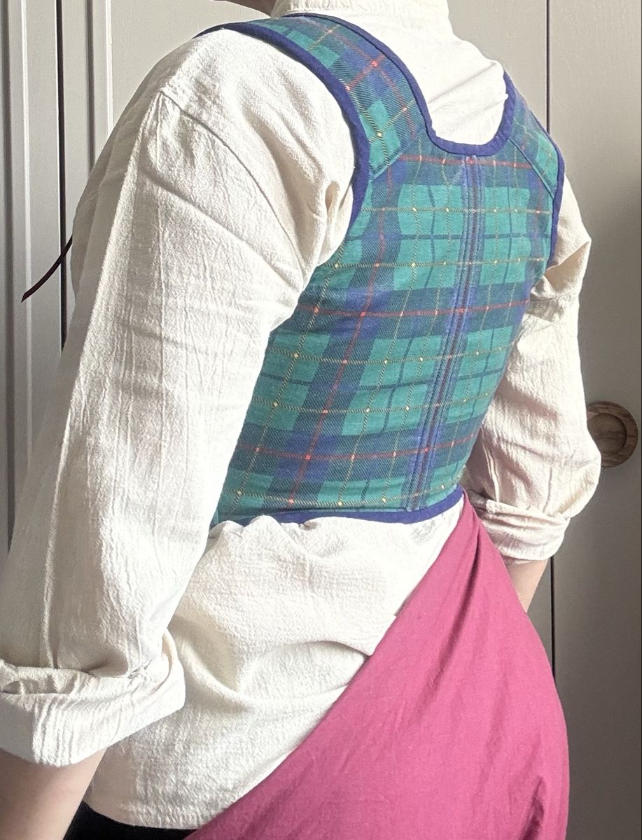 Top: Tartan Korsett  – Nuovo e nell'imballaggio originale da Oensingen venduto da Chicotus 3