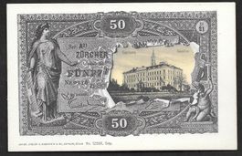 Sarnen 50-Franken-Banknote mit Institut