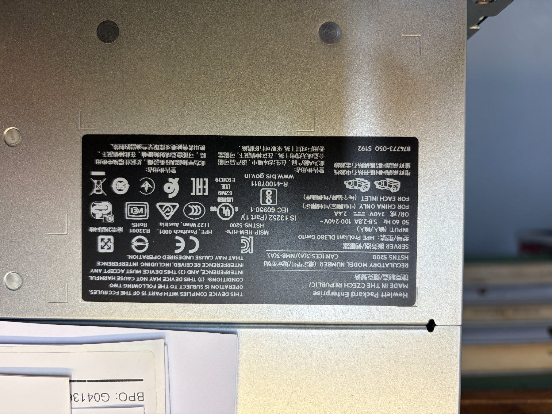 Hewlett Packard Serveurs: HP ProLiant DL 380 G10 / Server – D'occasion à Rüttenen par Enboe 2