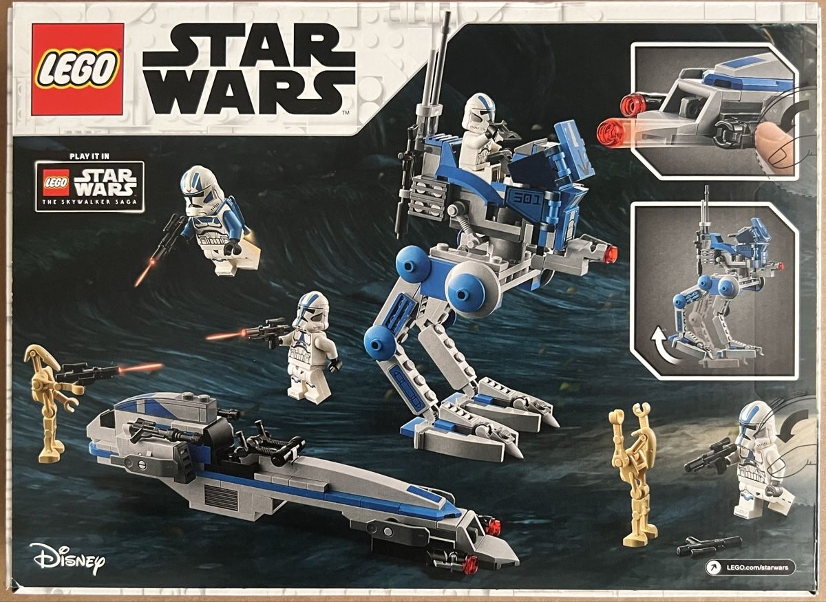 Lego Baukästen: LEGO Star Wars 75280 501st Legion Clone Troopers  – Neu und originalverpackt aus Frinvillier von Tulepule 1