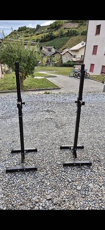 Accessori: Zwei höhenverstellbare Langhantelständer – Usato da Salgesch venduto da fabii_grand98