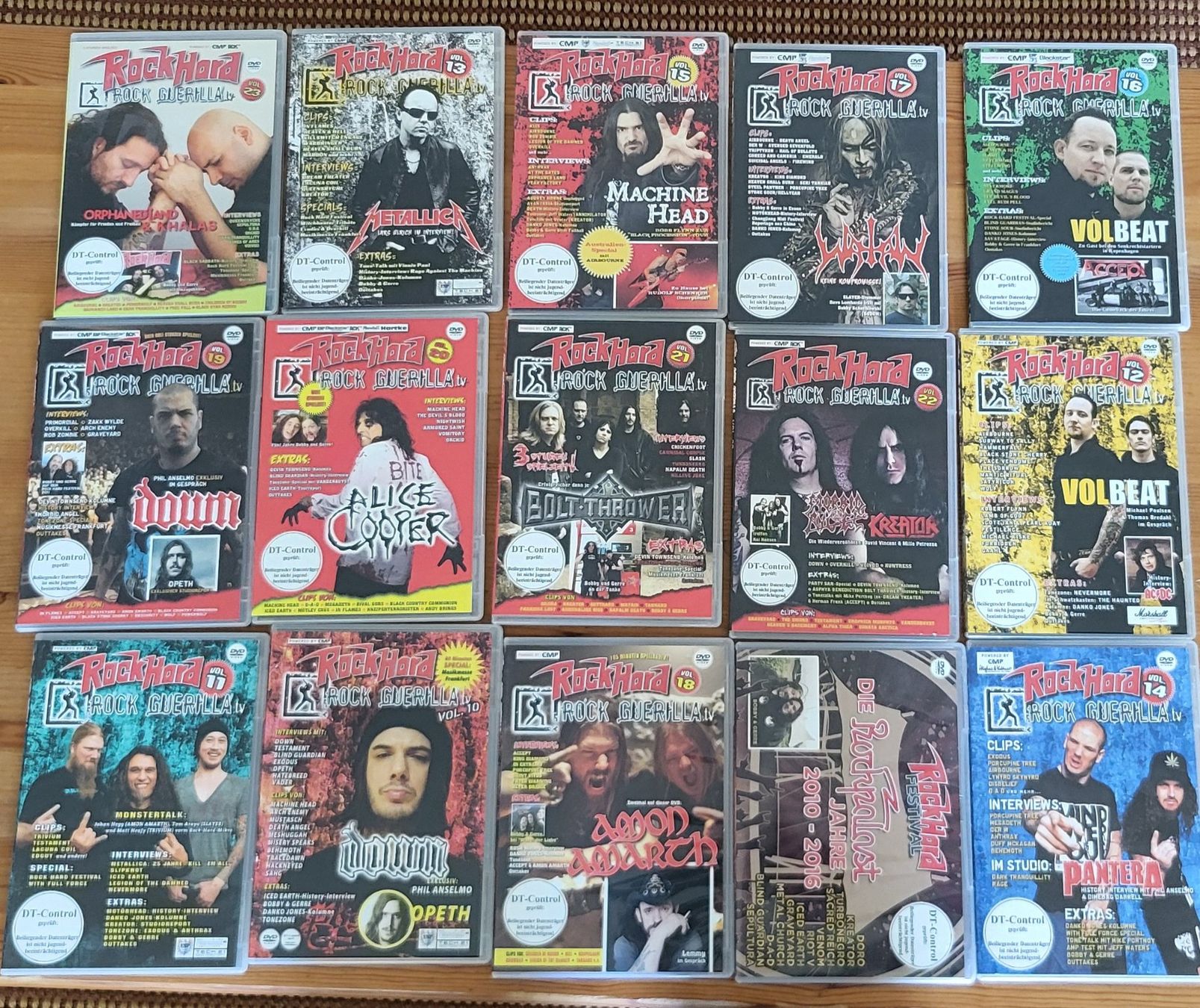 Tutti i DVDs: Heavy Metal DVD Sammlung – Usato da Arlesheim venduto da Olikeller