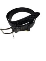 Echt Leder Gurt schwarz 125/130