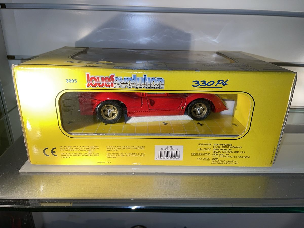 Ferrari Modellautos: Ferrari 330 P4 Modellauto 1:18 Jouefevolution als Mans 69 – Neu (gemäss Beschreibung) aus Siebnen von speedy63 6