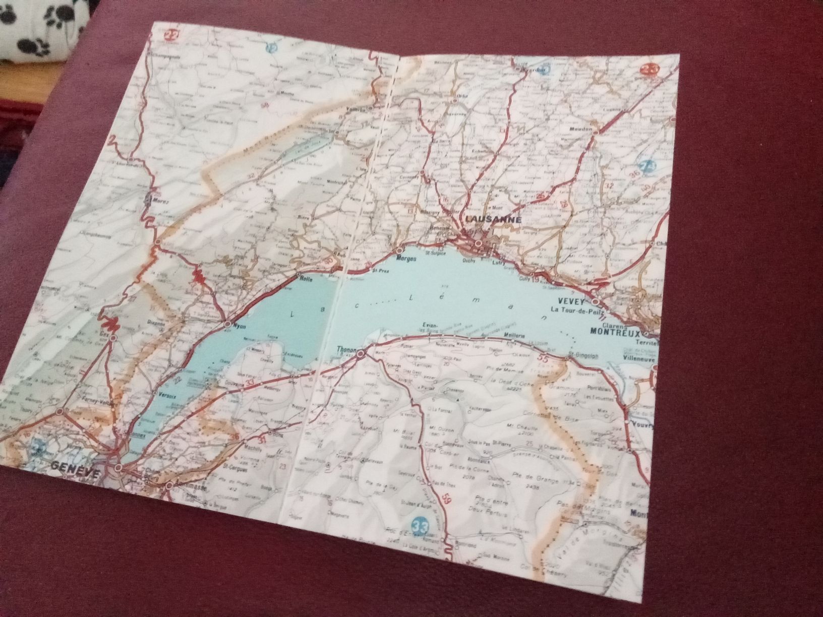 Cartine & Atlanti: ÄLTERER AUTOATLAS SCHWEIZ UND MITTELEUROPA – Usato da Muri BE venduto da Alk 2