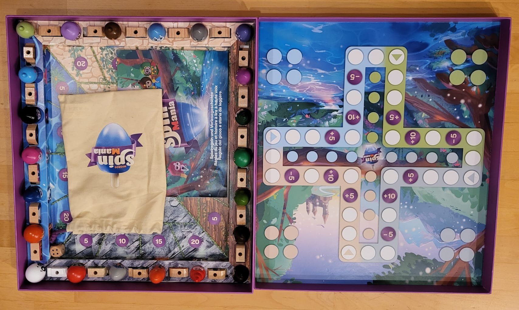 Migros Spiele: Jeu de plateau Spinmania / Migros – Neu (gemäss Beschreibung) aus vuisternens en ogoz von lamoulinette 1