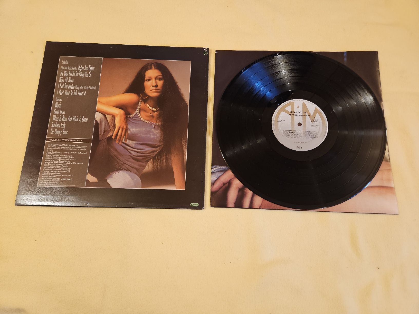 Vinyles: Rita Coolidge Schallplatte Lp - Anytime... Anywhere – Neuf (Voir description) à Lyss par Alexine 1