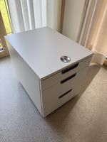 Rollcontainer Weiss 3 Schubladen