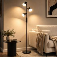 Wohnzimmer 36W 2800LM Stehlampe LED Dimmbar Fernbedienung