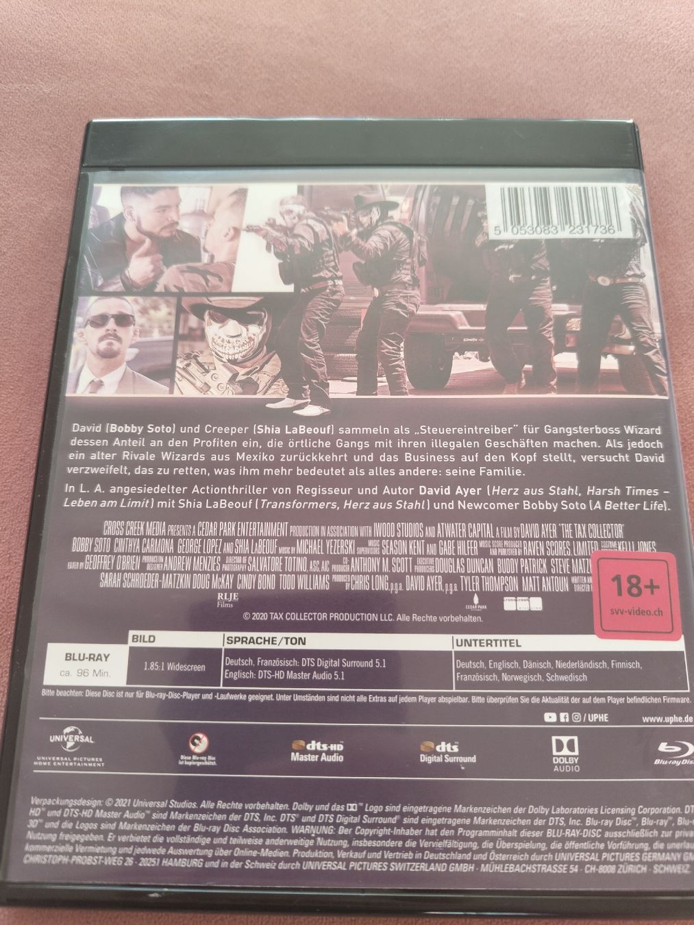 Tutti i DVDs: Blu-Ray: The Tax Collector – Usato da Zürich venduto da Slevin2710 1