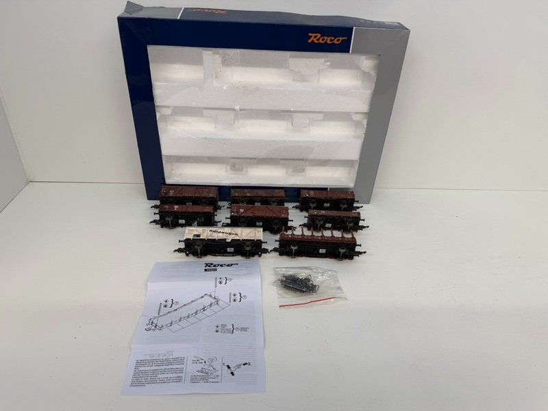 Roco Modellini di ferrovie: Roco "44003", Spur H0, DR, Güterzugset – Usato da Büsserach venduto da ModellbahnDepot 2