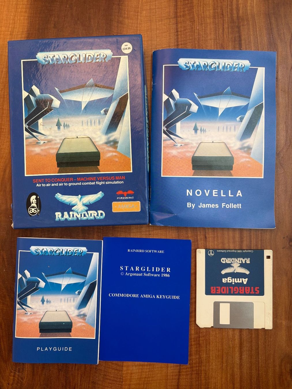 Giochi: Amiga Spiel: Starglider – Usato da Niederhasli venduto da Manuf0 3