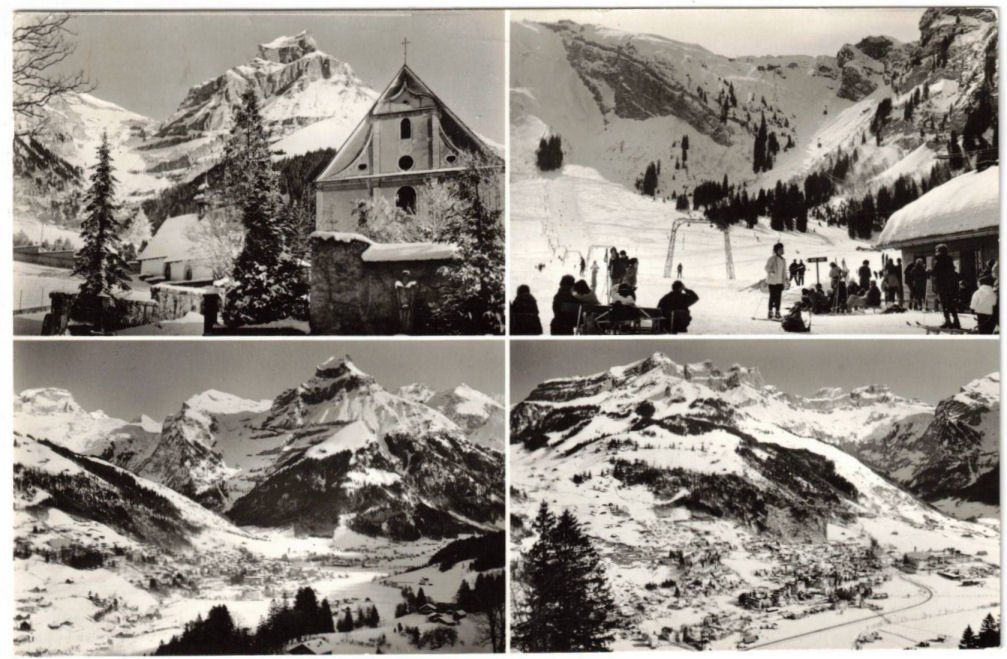 Ansichtskarten: Engelberg - 4 Bild AK – Gebraucht aus Binningen von Mountainrider