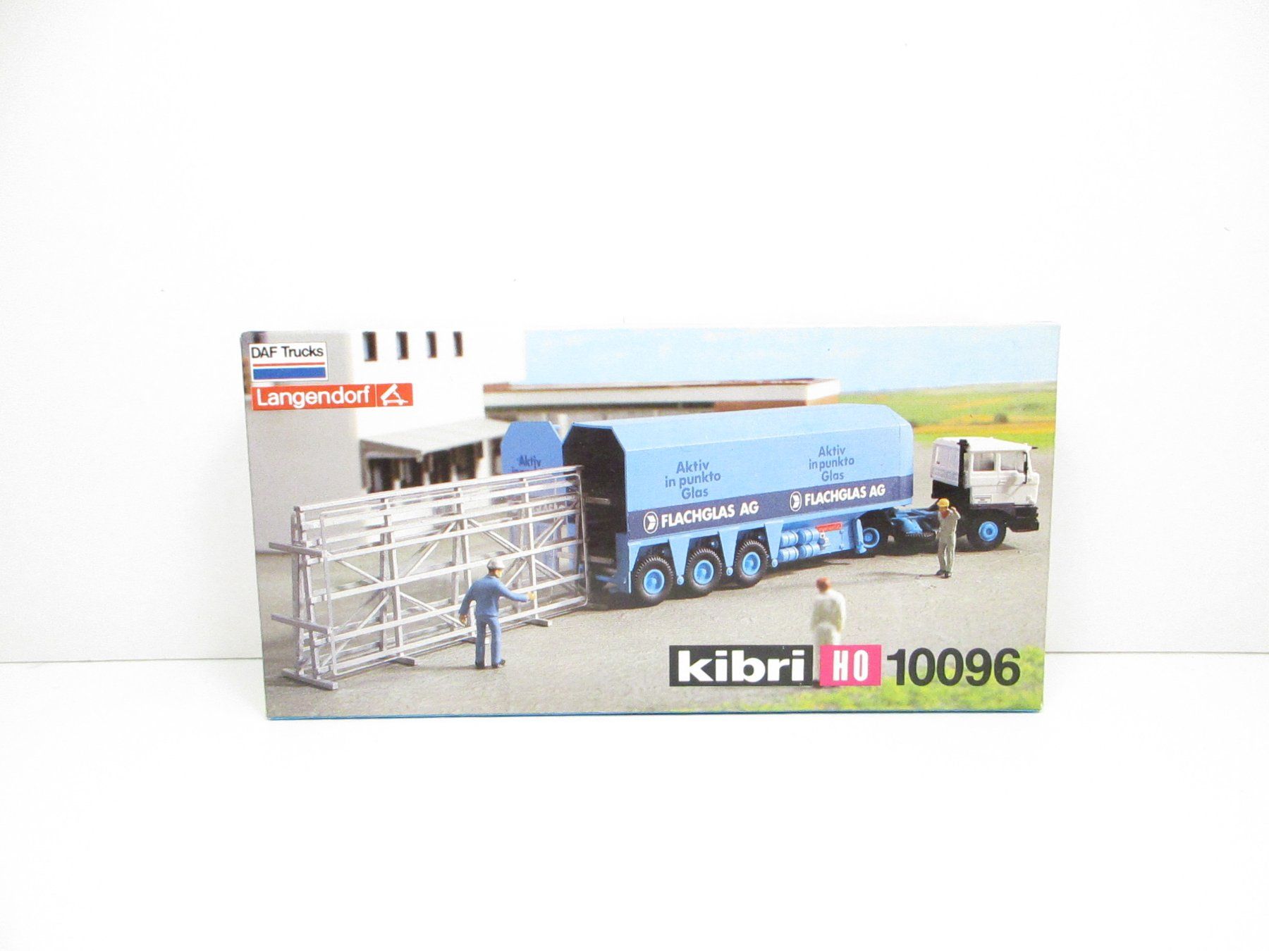 Kibri Modellini di ferrovie: Kibri H0 10096 DAF FT 2800 Glastransporter "Langendorf" – Nuovo e nell'imballaggio originale da Olten venduto da Heinrich875