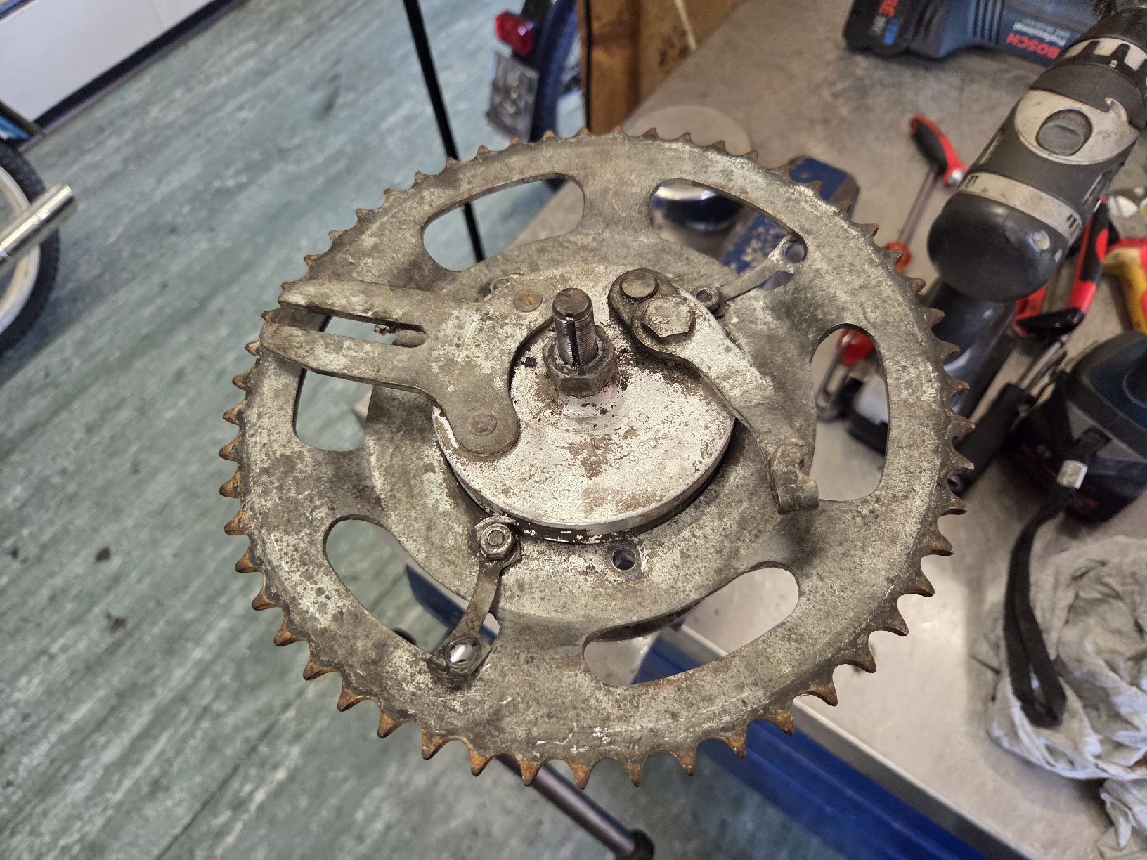 Puch Parti ricambio per ciclomotori: Puch Sachs DKW Radnabe – Usato da Eichberg venduto da Schmid-Motos