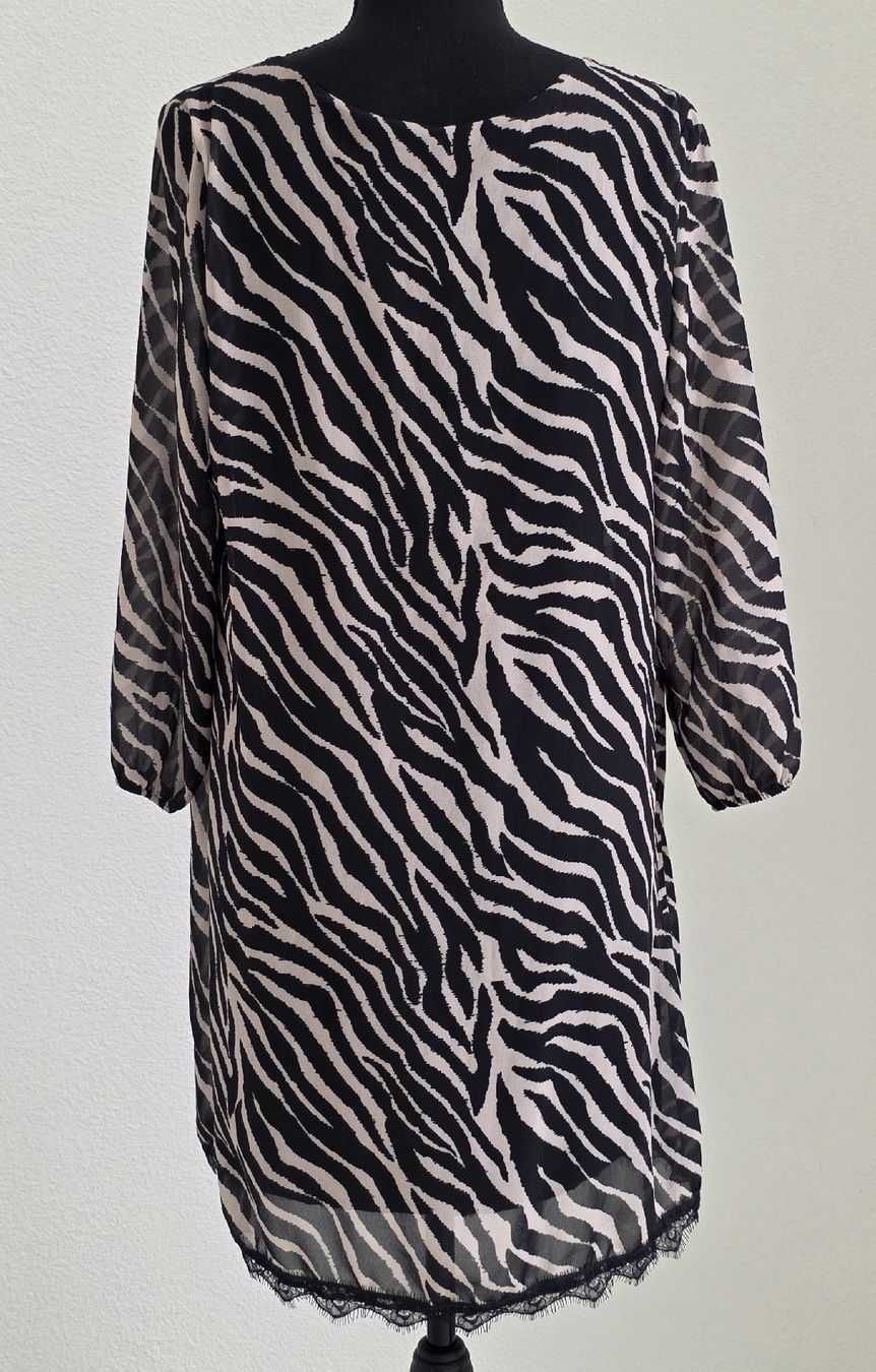Vestiti: Chiffonkleid mit Spitze - Grösse  S/M - Neu – Nuovo (secondo la descrizione) da Rheinsulz venduto da Gilea 3