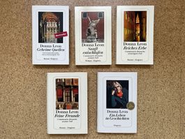 Bücherpaket - 5x Buch von Donna Leon