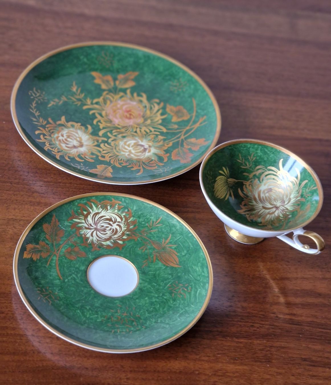 Tazze: Set  Tasse und Teller, Alka Kunst, Aboth und Kaiser – Nuovo (secondo la descrizione) da Bern venduto da Antikbatik 1