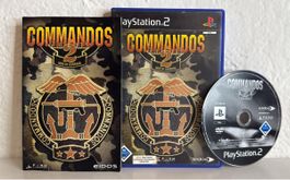 Commandos 2: Men of Courage PS2 Game - Great Condition