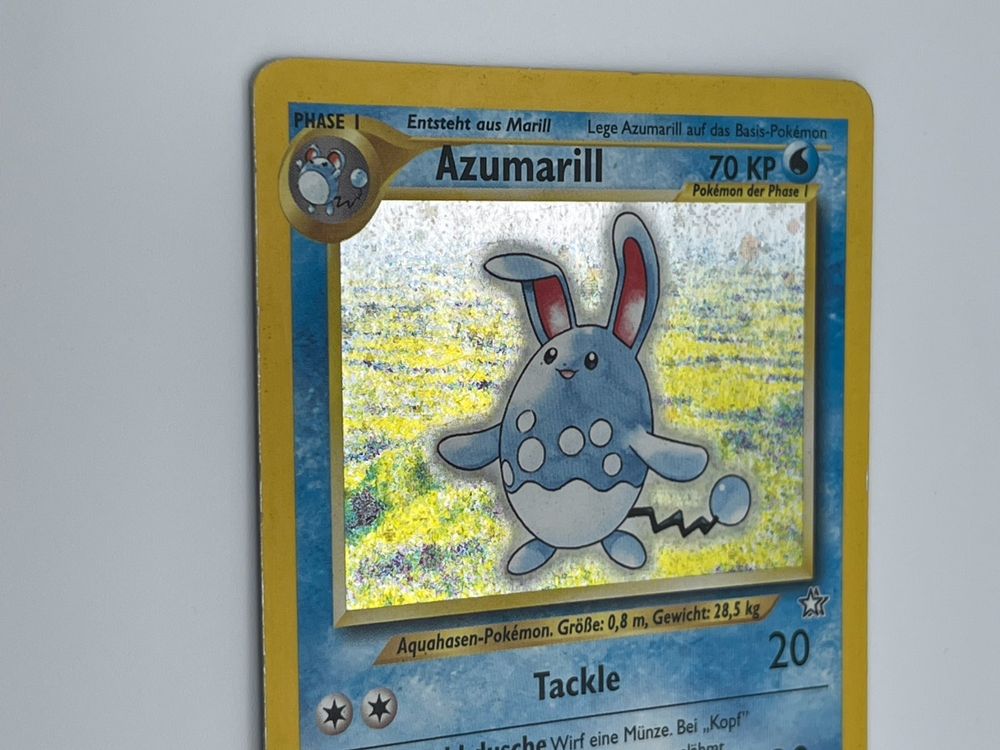 Azumarill 2/111 Holo Rare Pokémon Neo Genesis (Neu (gemäss Beschreibung ...