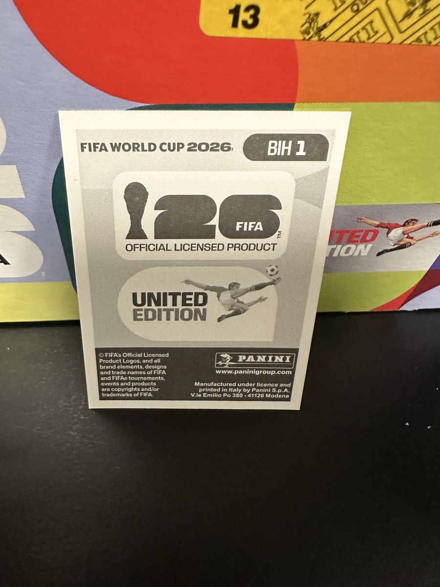 Panini Carte collezionabili: BIH 1 - Panini WM 2026 – Nuovo (secondo la descrizione) da Kreuzlingen venduto da Bes-GamingCollection 1