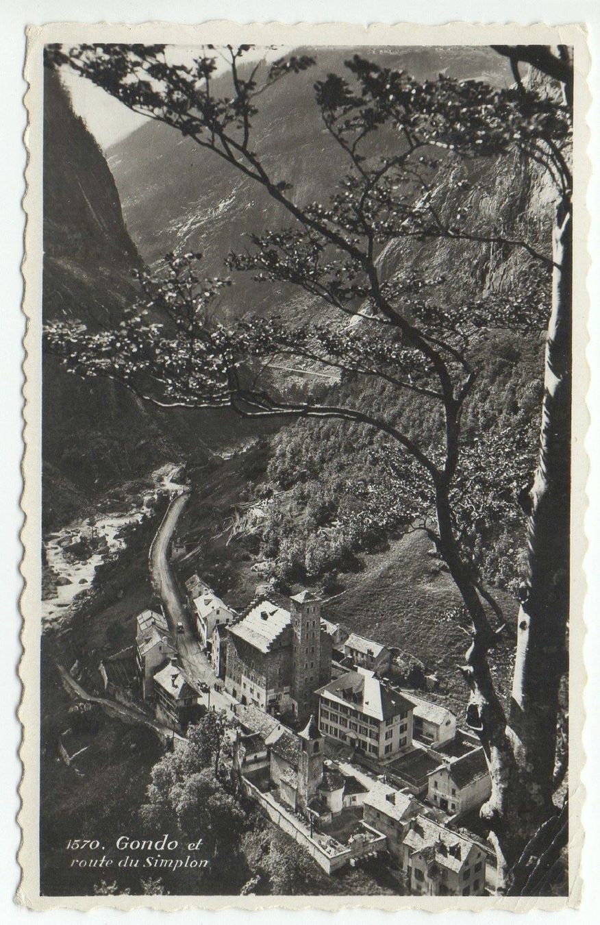 Cartes postales: GONDO route du Simplon – D'occasion à Jona par philajona
