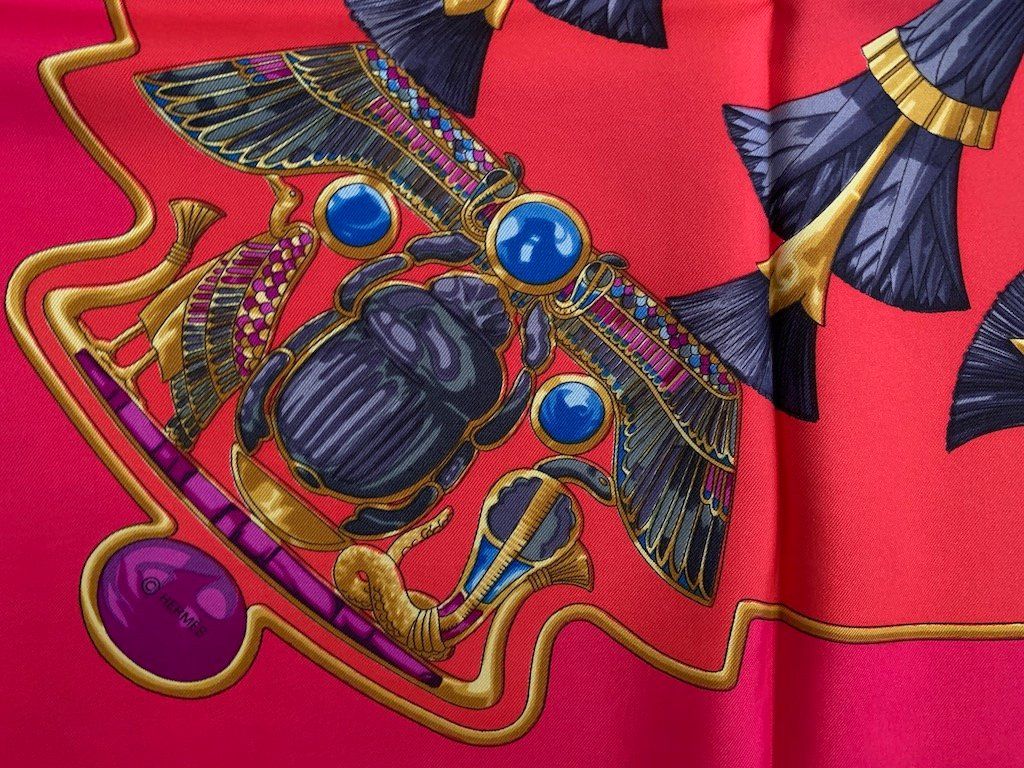 Hermès Foulard & Sciarpe: HERMES Foulard "EGYPTE" – Usato da Zürich venduto da Libraco 3