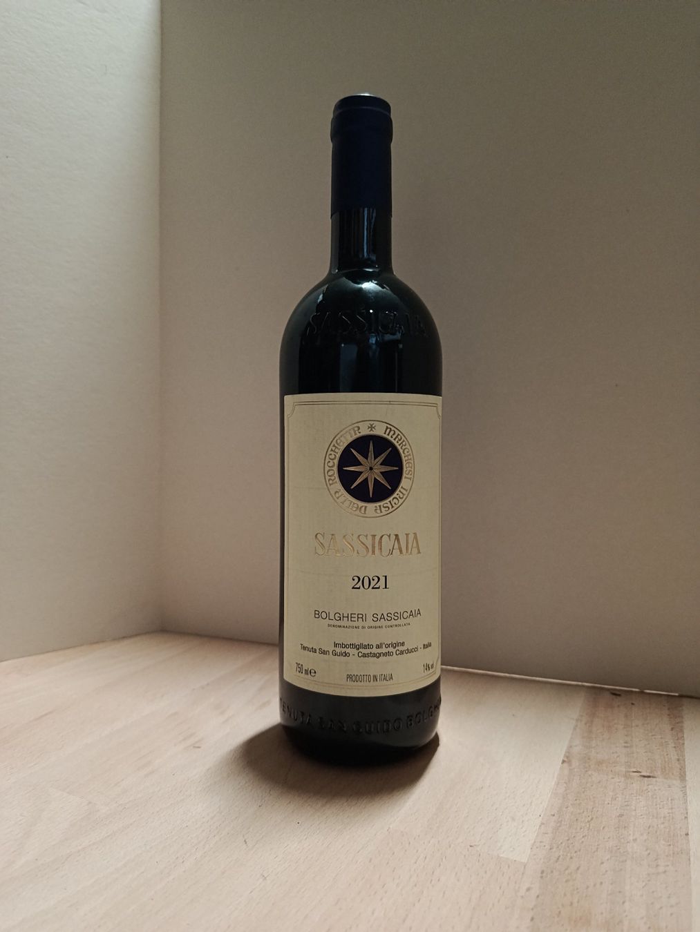 Sassicaia Wein: Sassicaia 2021 – Neu und originalverpackt aus Mörschwil von Erwin8242