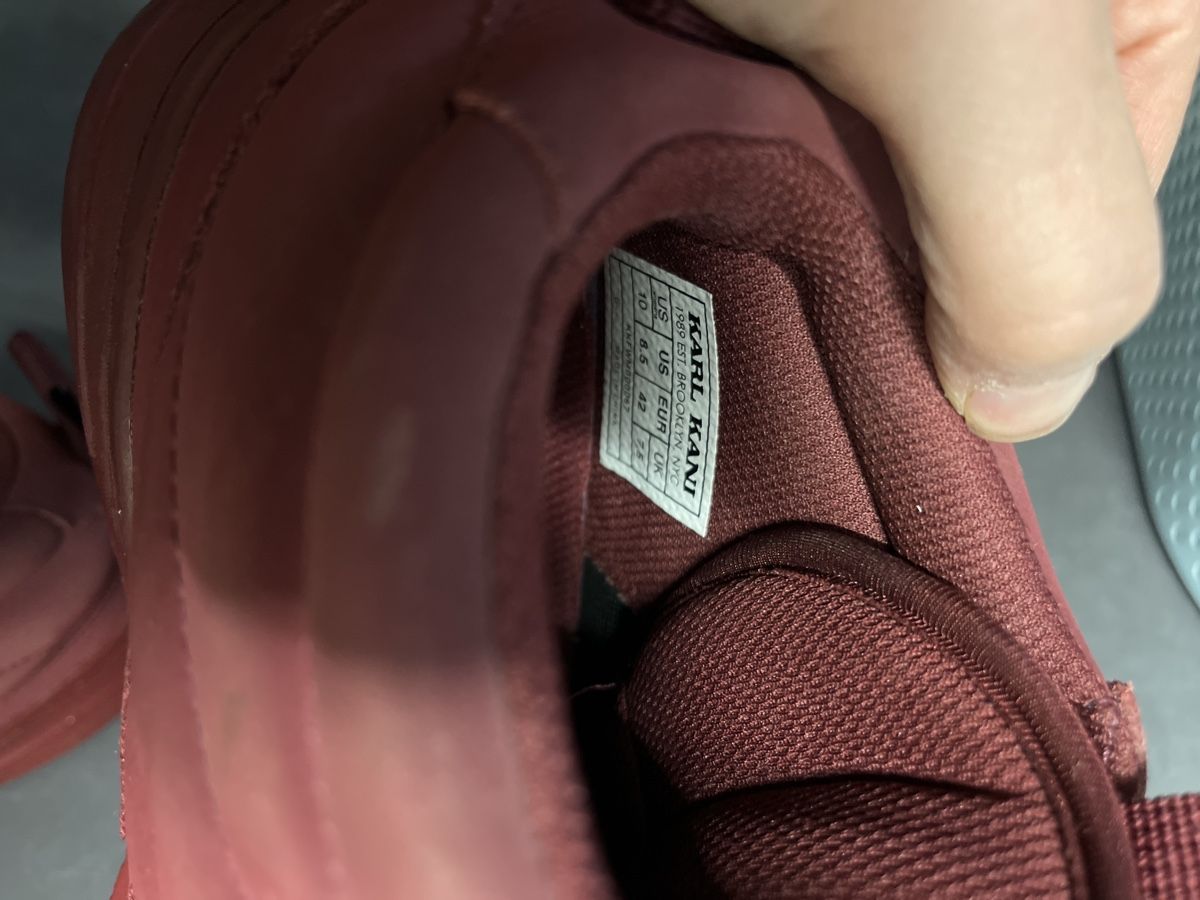 Scarpe da uomo: Karl Kani Sneaker Gr 42 weinrot – Usato da Aarau venduto da SCH_EV 5
