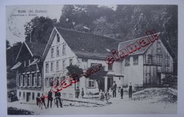 St. Gallen Rüthi Gasthaus Krone anno dazumal
