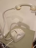 Vintage Telefon als Tischlampe