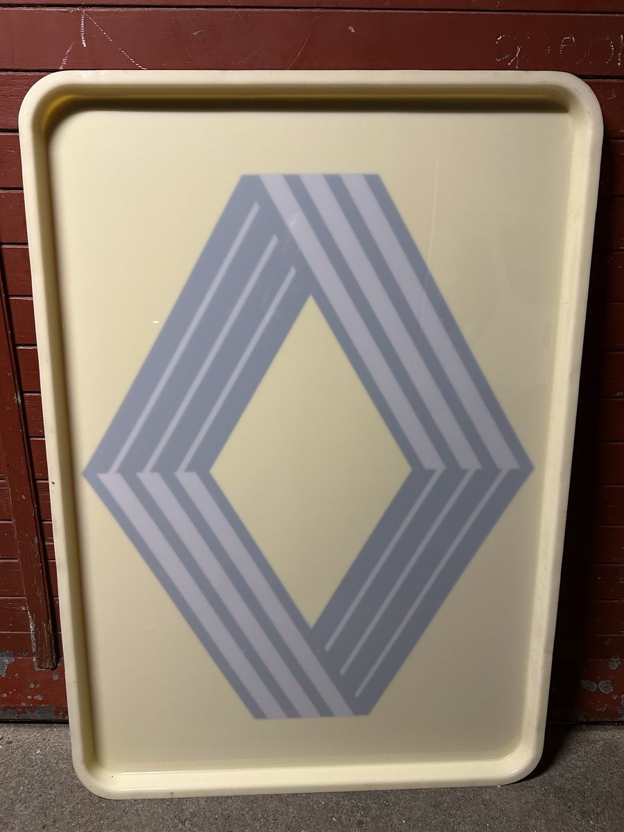 Tutte le decorazioni: Renault Leuchtreklame Werbung Abdeckung  – Usato da Reinach AG venduto da rares75 1
